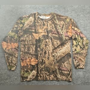 Magellan Outdoors Hunt Gear Camo Shirt Mossy Oak Break Up‎ Country Size Large